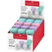 Hegyező mini tartályos Faber-Castell vegyes pasztell színben kék,rózsaszín,zöld,lila Hegyező mini tartályos Faber-Castell vegyes pasztell színben kék,rózsaszín,zöld,lila