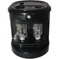 Hegyező asztali 2 lyukú elektromos elemes EG5161 Eagle fekete