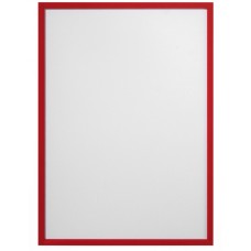 Infókeret A3, mágneses ITSA3M 01 Franken piros