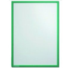 Infókeret A4, mágneses ITSA4M 02 Franken zöld