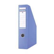 Iratpapucs 7,5cm,lapraszerelt, PP/karton, Donau, világoskék