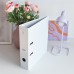 Iratrendező A4, 7,5cm,lapraszerelt, Bluering® Smart fehér