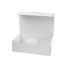 Irattári doboz A4, 375x250x115mm, mindkét oldalán fehér Bluering®