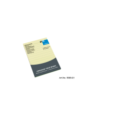 Jegyzettömb öntapadó, 100x150mm, 100lap, Info Notes, vonalas sárga