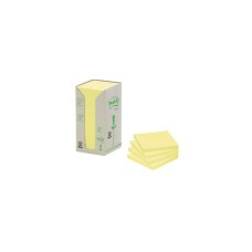 Jegyzettömb öntapadó, 76x76mm, 16x100lap/csomag, 3M 654-1T Post-It GreenLine, sárga Jegyzettömb öntapadó, 76x76mm, 16x100lap/csomag, 3M 654-1T Post-It GreenLine, sárga