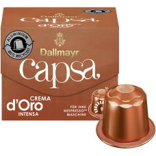 Kávékapszula, Dallmayr Nespresso Crema d Oro Intensa 10db kapszula Kávékapszula, Dallmayr Nespresso Crema d Oro Intensa 10db kapszula
