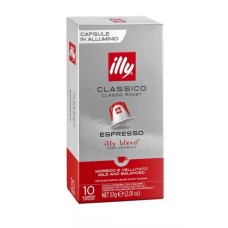Kávékapszula, Nespresso® kompatibilis, Illy Classico 10db/doboz Kávékapszula, Nespresso® kompatibilis, Illy Classico 10db/doboz