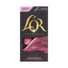 Kávékapszula, Nespresso kompatibilis LOR India 10 db kapszula Kávékapszula, Nespresso kompatibilis LOR India 10 db kapszula