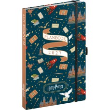 Keménytáblás notesz krémszínű lapokkal leszorító gumiszalaggal Harry Potter-Hogwarts 130x210mm, Presco Keménytáblás notesz krémszínű lapokkal leszorító gumiszalaggal Harry Potter-Hogwarts 130x210mm, Presco