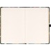 Keménytáblás notesz krémszínű lapokkal leszorító gumiszalaggal Harry Potter-Hogwarts 130x210mm, Presco