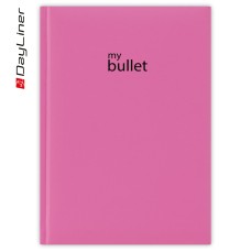 Keménytáblás notesz pontozott vonalozással Pannon A5 Bullet, fehér lapokkal fuchsia Dayliner 2027. Keménytáblás notesz pontozott vonalozással Pannon A5 Bullet, fehér lapokkal fuchsia Dayliner 2027.