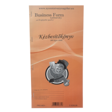 Kézbesítő könyv 100lapos 130x297mm, C.5230-29