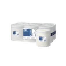 Kéztörlő 2 rétegű tekercses átmérő: 16,2 cm 121,5 m/tekercs 6 tekercs/karton M2 Universal Tork_121208 fehér