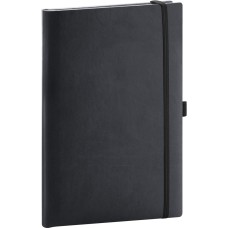 Klasszikus notesz Aprint borítással black, vonalas, 15x21cm, Presco Klasszikus notesz Aprint borítással black, vonalas, 15x21cm, Presco