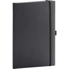 Klasszikus notesz Balacron borítással black, vonalas, 15x21cm, Presco Klasszikus notesz Balacron borítással black, vonalas, 15x21cm, Presco