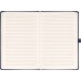 Klasszikus notesz Balacron borítással dark blue, vonalas, 15x21cm, Presco
