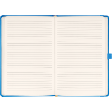 Klasszikus notesz Taggia borítással Blue, vonalas, 13x21cm, Presco Klasszikus notesz Taggia borítással Blue, vonalas, 13x21cm, Presco
