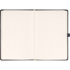 Klasszikus notesz Taggia borítással Gray, pontozott, 13x21cm, Presco Klasszikus notesz Taggia borítással Gray, pontozott, 13x21cm, Presco