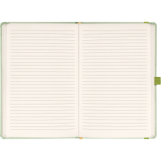 Klasszikus notesz Vivella borítással Green, vonalas, 13x21cm, Presco Klasszikus notesz Vivella borítással Green, vonalas, 13x21cm, Presco