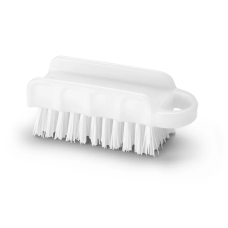 Körömkefe egy oldalas műanyag Aricasa/Igeax fehér_1003WM