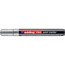 Lakkmarker 2-3mm, kerek Edding 790 ezüst