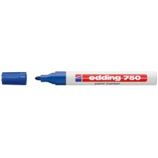 Lakkmarker 2-4mm, kerek Edding 750 kék
