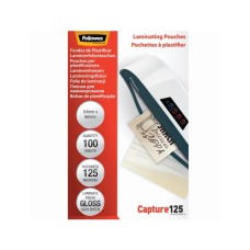 Lamináló fólia, 54x86mm, 125 mikron, fényes, 100 db/doboz, Fellowes® Lamináló fólia, 54x86mm, 125 mikron, fényes, 100 db/doboz, Fellowes®