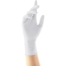 Gumikesztyű latex púdermentes L 100 db/doboz GMT Super Gloves fehér