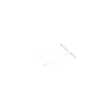 Lefűzőklip, műanyag, 100mm, Fellowes® Bankers Box Pro, 100 db/csomag, fehér