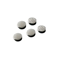 Mágnes króm 22mm HM22CR/5 Franken 10 db/csomag, ezüst