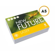 Másolópapír A5, 80g, New Future Laser Copy, CIE 150 fehérség, 500ív/csomag Másolópapír A5, 80g, New Future Laser Copy, CIE 150 fehérség, 500ív/csomag