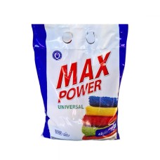 Mosópor 3 kg (33 mosás) fehér és színes ruhákhoz Max Power Universal