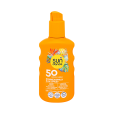 Naptej Napozó spray magas fényvédelemmel szórófejes 200 ml FF50 Sundance Naptej Napozó spray magas fényvédelemmel szórófejes 200 ml FF50 Sundance