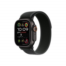 Okosóra APPLE Watch Ultra2 v2 Cellular 49mm Black titanium Case with Black Trail Loop - M/L