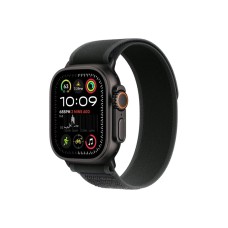 Okosóra APPLE Watch Ultra2 v2 Cellular 49mm Black titanium Case with Black Trail Loop - S/M