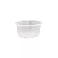 Oktogon tálka alj/kocsonyástál műanyag 375 ml 100 db/csomag Oktogon tálka alj/kocsonyástál műanyag 375 ml 100 db/csomag