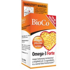 Omega-3 Forte kapszula 100db BioCo Omega-3 Forte kapszula 100db BioCo