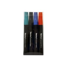 Alkoholos marker Foroffice, kerek hegyű hegyű, 1,5-3mm, 4 db-os készlet, Alkoholos marker Foroffice, kerek hegyű hegyű, 1,5-3mm, 4 db-os készlet,
