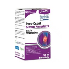 Porc-Csont & Izom komplex 9 tabletta 120db JutaVit Porc-Csont & Izom komplex 9 tabletta 120db JutaVit