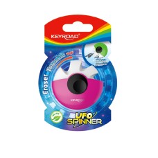 Radír, PVC mentes Keyroad Ufo Spinner vegyes színek Radír, PVC mentes Keyroad Ufo Spinner vegyes színek