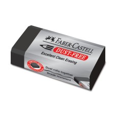 Radír forgácsmentes Faber-Castell fekete Radír forgácsmentes Faber-Castell fekete