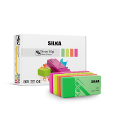 Radír, neon, 24 db/display Silka