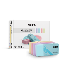 Radír, pasztell, 24 db/display Silka