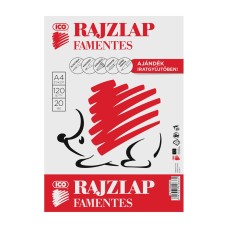 Rajzlap famentes A4, 20 ív/csomag, Süni Rajzlap famentes A4, 20 ív/csomag, Süni