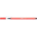 Rostirón, filctoll 1mm, M STABILO Pen 68 piros
