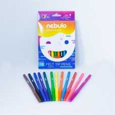 Rostírón filctoll vízbázisú Nebulo 12 klf. Szín