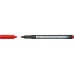 Rostirón, tűfilc 0,4mm, Pentel Pointliner piros