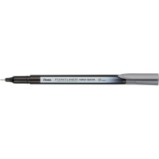 Rostirón, tűfilc 0,4mm, Pentel Pointliner szürke