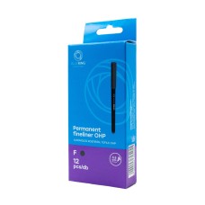 Rostirón, tűfilc alkoholos 0,5mm, OHP Bluering® F fekete Rostirón, tűfilc alkoholos 0,5mm, OHP Bluering® F fekete