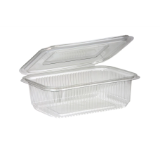 Salátás tál egybefedeles PET 750 ml 100 db/csomag